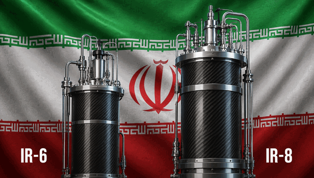 Editorial comparison of Iran’s IR-6 and IR-8 centrifuges