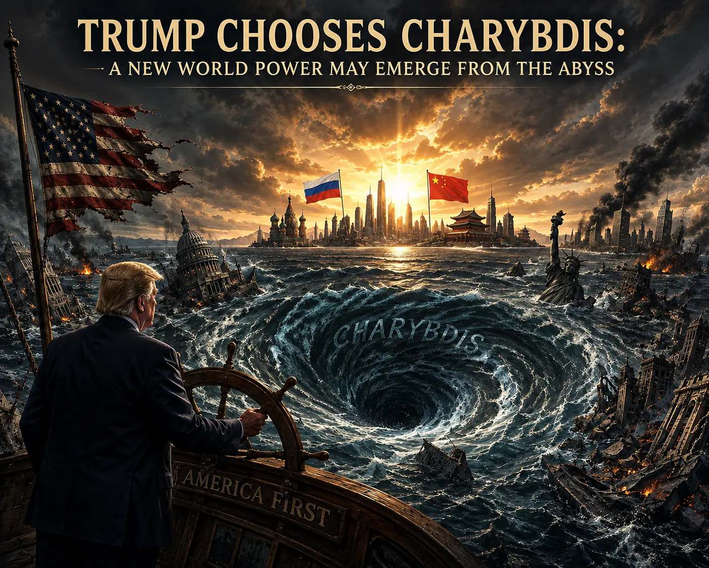 Trump Chooses Charybdis feature artwork